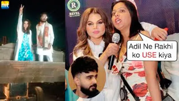 Rakhi Sawant Reaches SASURAL by JCB, राखी के FANS ने खोले Adil Khan के पोल