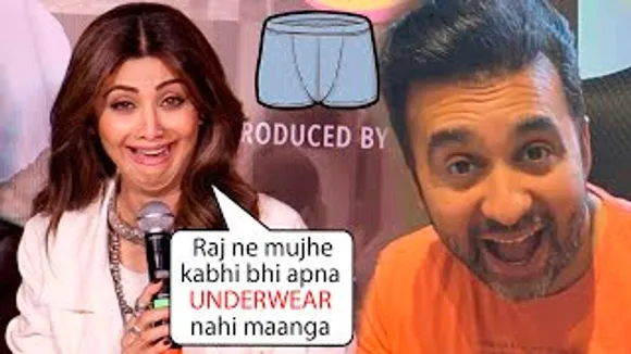 Shilpa Shetty's AWKWARD Expressions When asked Raj Ne Kabhi UNDERWEAR Maanga At Sukhee Trailer Launch