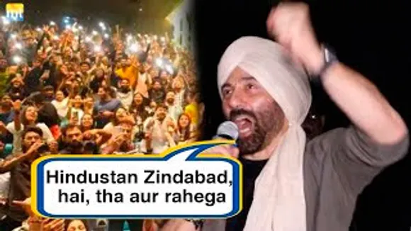Sunny Deol Arrives In Delhi Theatre To See LIVE Public Reaction On Gadar's Dialogue
