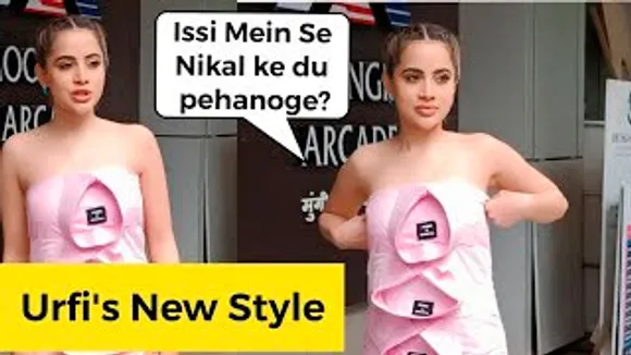 Shirt Up! Urfi Javed Serves In Pink Shirt, Setting New Dressing Statements