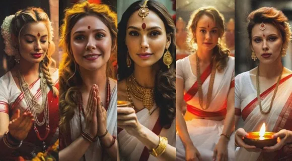 Captain Marvel, Black Widow, Wanda To Wonder Woman, Female Superheroes In Desi AI Looks Are Winning The Internet