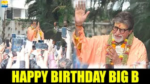 Legendary Amitabh Bachchan Turns 81, Huge Fans Gather At His House On His Birthday