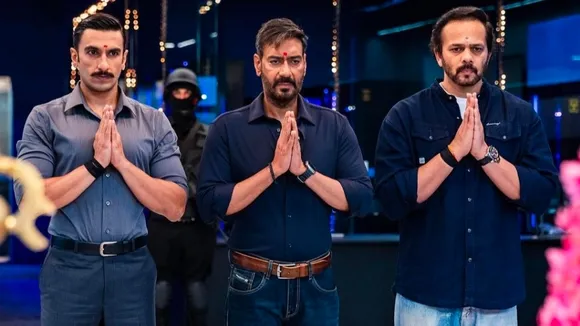Ajay Devgn and Ranveer Singh Filmed Action Sequences and Car Explosions Scenes For Singham Again