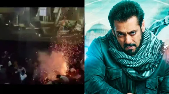 "This Is Dangerous," Salman Khan Reacts To Fans Bursting Firecrackers Inside Cinema Hall For Tiger 3 
