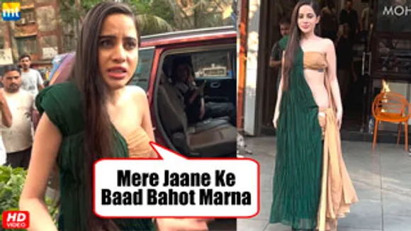 Faltu ka dhakka mat maro - Urfi Javed Gets Angry