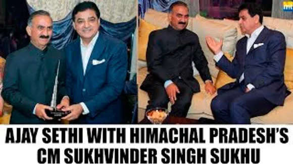 Ajay Sethi Hosts Hon. CM of Himachal Pradesh Sukhvinder Singh Sukhu Ji At Dubai Residence
