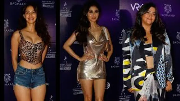 Sexy Disha Patani & Ekta Kapoor At Mouni Roy's New Restaurant Launch