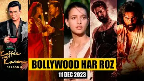Bollywood Har Roz! Your Daily Bollywood News | Dunki Drop 5, KWK 8, Tripti Dimri, Salaar, Animal
