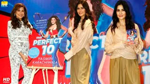 Gorgeous Katrina Kaif At Fitness Expert Yasmin Karachiwala's Book Launch