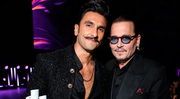 Ranveer Singh Meets Hollywood Star Johnny Depp; Call Him His Screen Idol