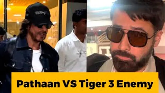 Pathaan Shah Rukh Khan and Tiger Ka Enemy Aatish Emraan Hashmi Seen At The Same Place
