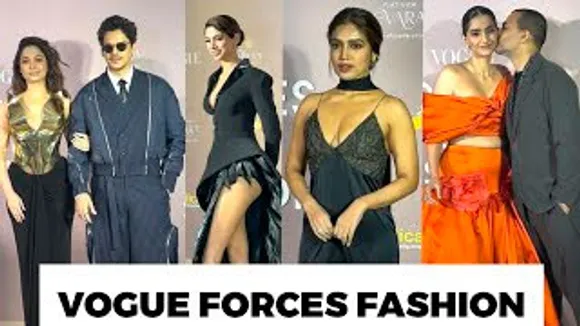 Tamannaah Bhatia With BF Vijay Varma, Bhumi Pednekar, Khushi Kapoor, Sonam Kapoor and Celebs At Vogue Event