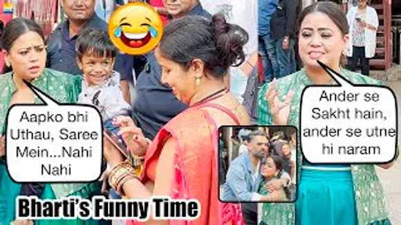 आपको भी उठाऊ? Bharti Singh HILARIOUS Moments With Kid's Mother On Dance Deewane Sets