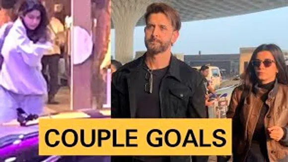 Couple Goals 😍 Hrithik Roshan With GF Saba Azad & Janhvi Kapoor With Rumoured BF Shikhar Pahariya