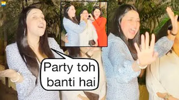 जहाँ Mannara है waha PARTY तो बनती है Yaar, Mannara Chopra's Crazy Dance On Road With Her Sister