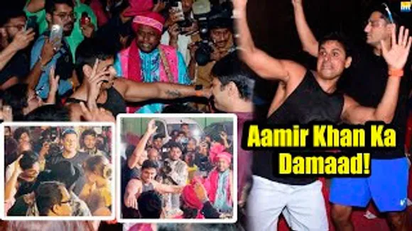 Aamir Khan's Son-In-Law Nupur Shikhare Arrives With Unique Wedding Baraat