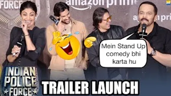 Rohit Shetty's HILARIOUS JOKES UNCUT At Indian Police Force Trailer Launch