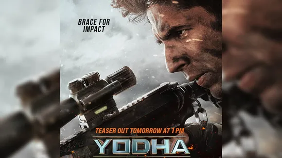 SUPERB NEW POSTER! Brace Yourselves For The Impact of Yodha; Teaser Out Tomorrow