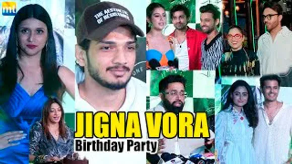 Munawar Faruqui, Ankita Lokhande-Vicky Jain, Mannara, Isha Malviya, Samarth Jurel, Abhishek KUMAR & Celebs Attend Jigna Vora's Birthday Bash