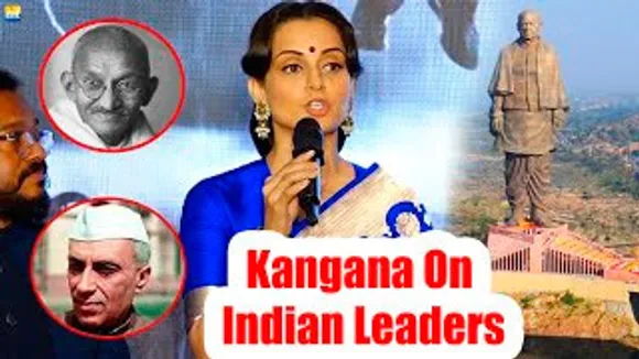 Books didn't teach us more than Nehru & Gandhi, why? Kangana Ranaut On Political Marketing At Razakar Hindi Trailer Launch