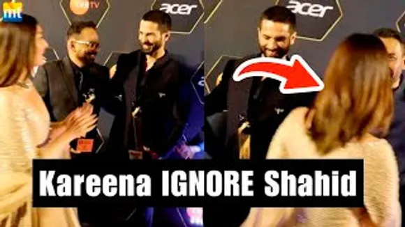 What Kareena Kapoor IGNORED Shahid Kapoor At The Red Carpet Appearance