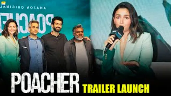 Alia Bhatt Reveals She Got Poacher When She Was Pregnant With Raha At Poacher Trailer Launch - Uncut