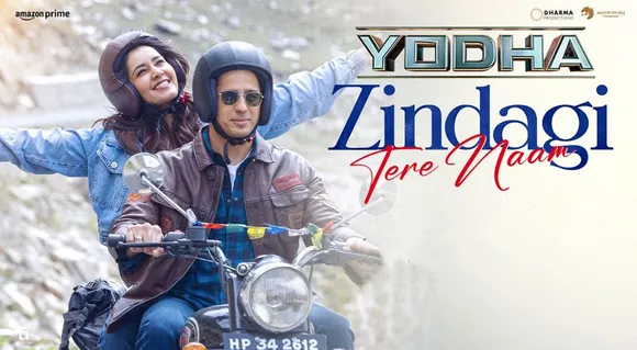 Zindagi Tere Naam: The Love Song Of The Season With a Fresh Pair of Sidharth Malhotra and Raashii Khanna from Yodha Out Now