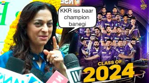 Juhi Chawla Reacts To KKR's Performance In IPL 2024 At NSE Event