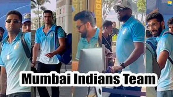 Mumbai Indians Leaves Mumbai After Losing with CSK