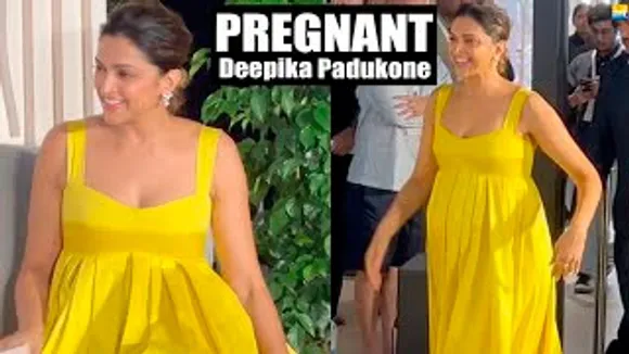 Pregnant Deepika Padukone Flaunts Her Baby Bump As She Steps Out For An Event After Online Trolling