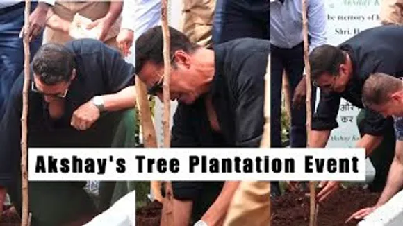 In Jackie Shroff’s words, 'Jhaad lagaane Bhidu! Akshay Kumar arrives for a tree plantation session