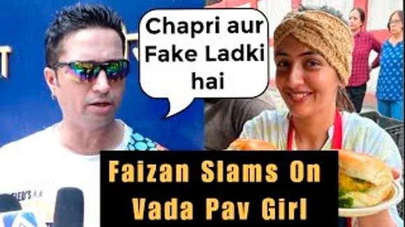 BB से घसीटके Jail लेके जाऊंगा | Faizan Ansari Angry on Delhi fame Vada Pav Girl Chandrika Dixit