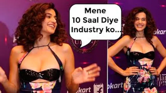 10 Saal मेने industry को Diya है - Taapsee Pannu, Says She Will Think To Reveal Her Bride Look