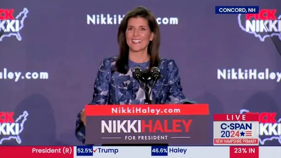 Nikki Haley in Concord, New Hampshire
