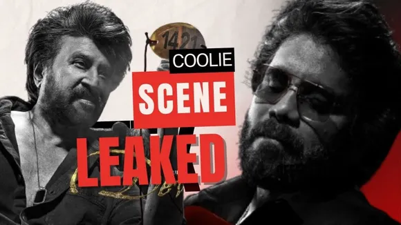 'Coolie' scenes leaked