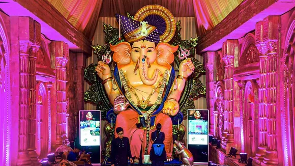 Ganesh Chaturthi celebration