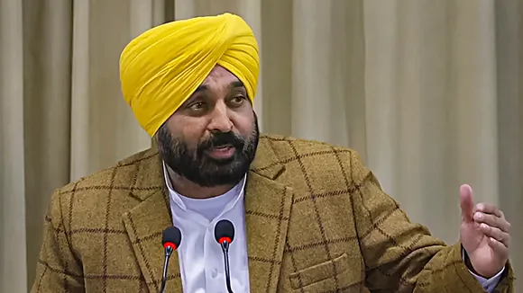 Punjab Chief Minister Bhagwant Mann (File image)