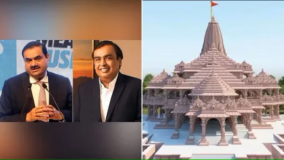 Gautam ambani adani ram temple