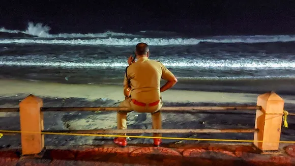 Thiruvananthapuram Beach Security Kerala Rains Monsoon