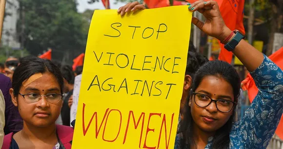 Hundreds of students staged a demonstration protest against the Mamata Banerjee government on Tuesday