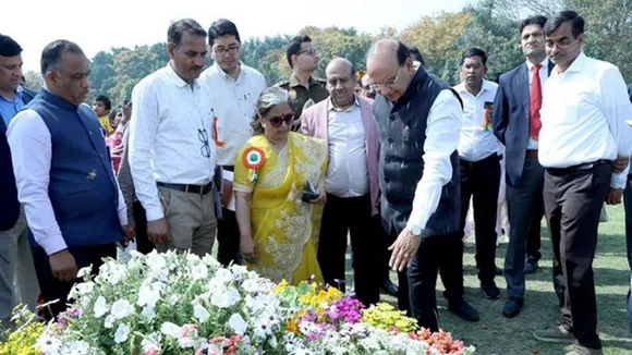 Delhi L-G attends inaugural event of two-day flower festival 'Palaash' flower festival