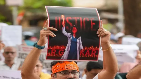 Protest kolkata rape case