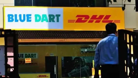 Bluedart DHL courier