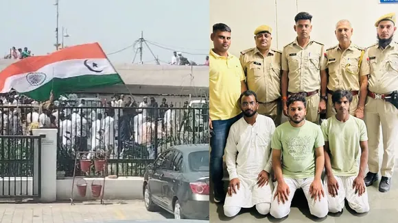 National flag insulted in Barawafat rally in Kota on Monday, September 16, 2024.