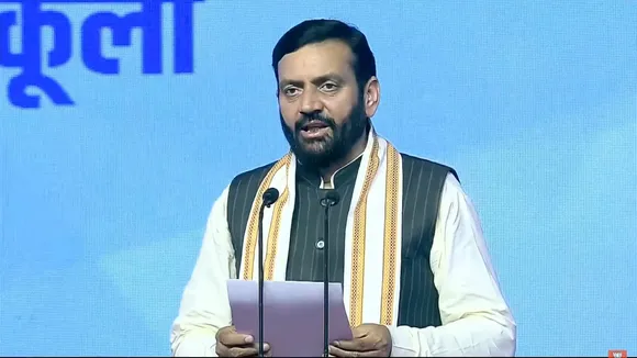 Saini takes oath