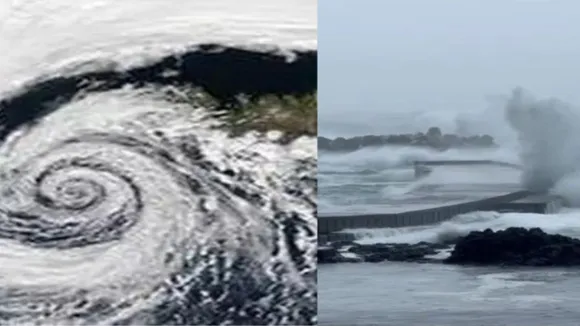 Depression crosses Tamil Nadu Andhra pradesh coasts