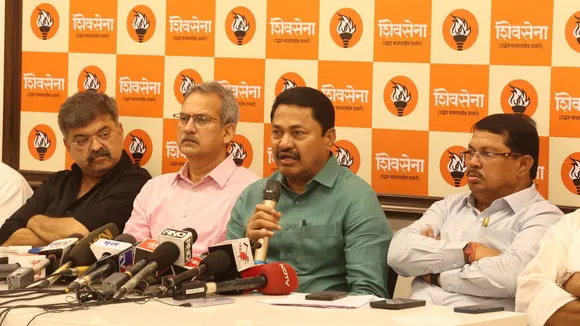 Maharashtra Congress president Nana Patole addresses press conference in Mumbai