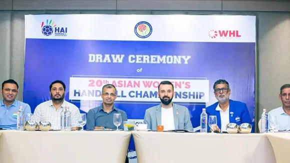 Draw ceremony of 20th Asian Women's Handball Championship in Delhi