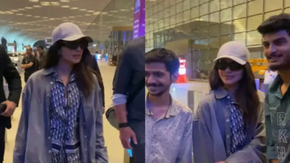 Priyanka Chopra Jonas at the airport