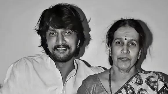 Kichcha Sudeep Mother